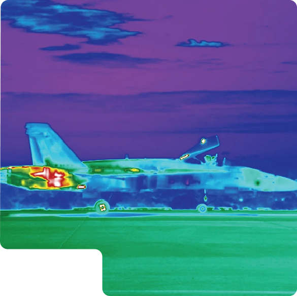 Thermal-Image-F185-Fighter-Jet