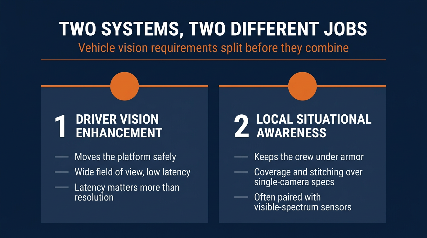 thermal imaging defense vehicles