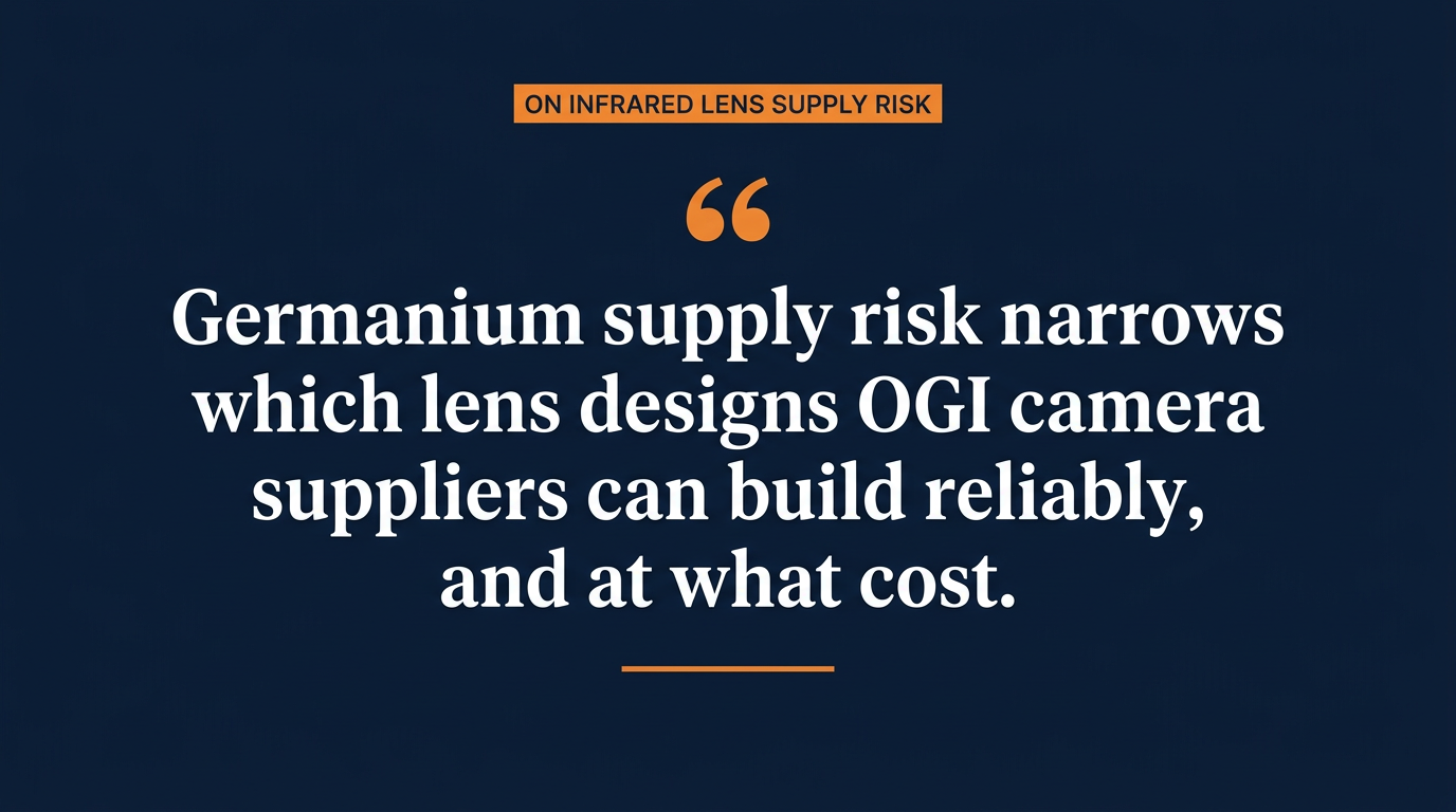 gas detection thermal camera manufacturer