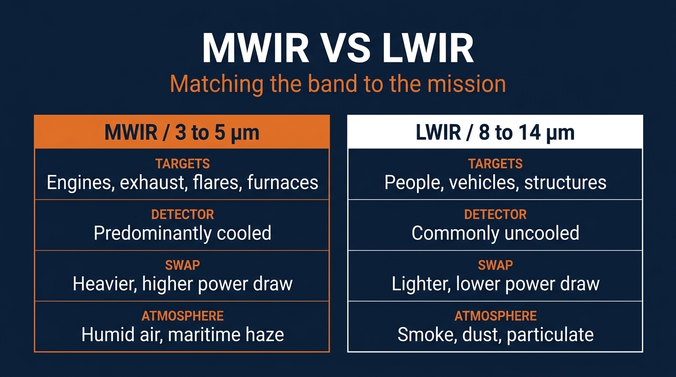 MWIR vs LWIR