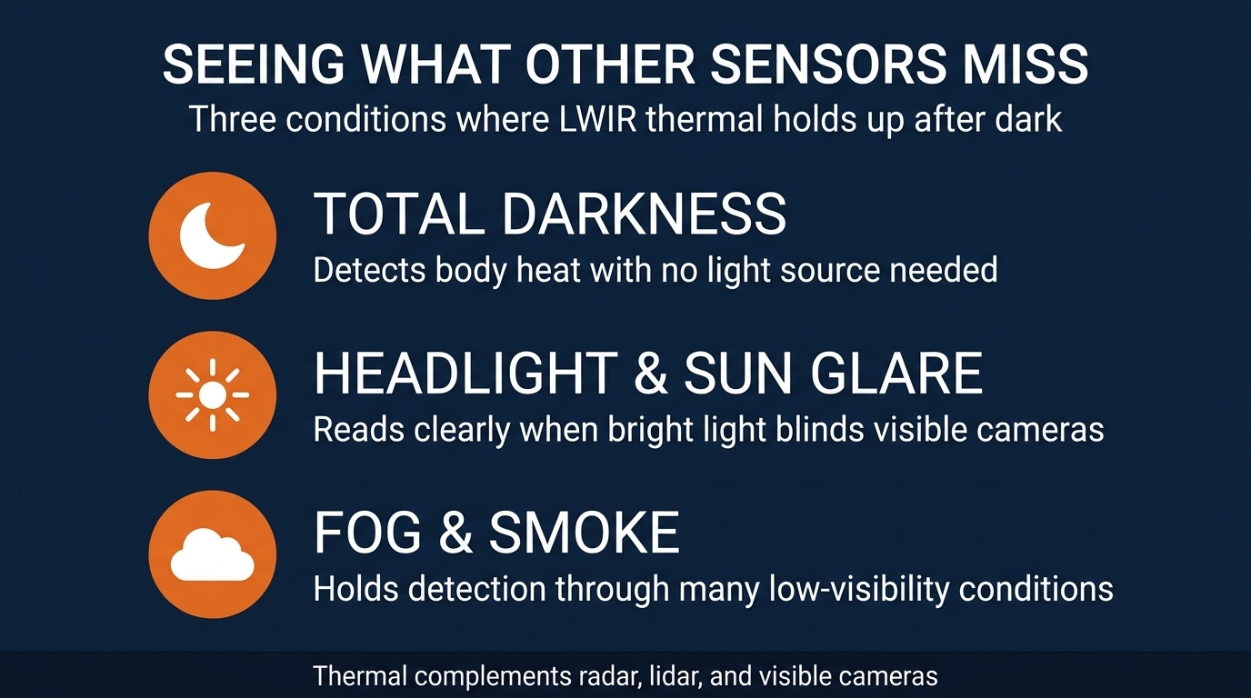 Seeing what other sensors miss