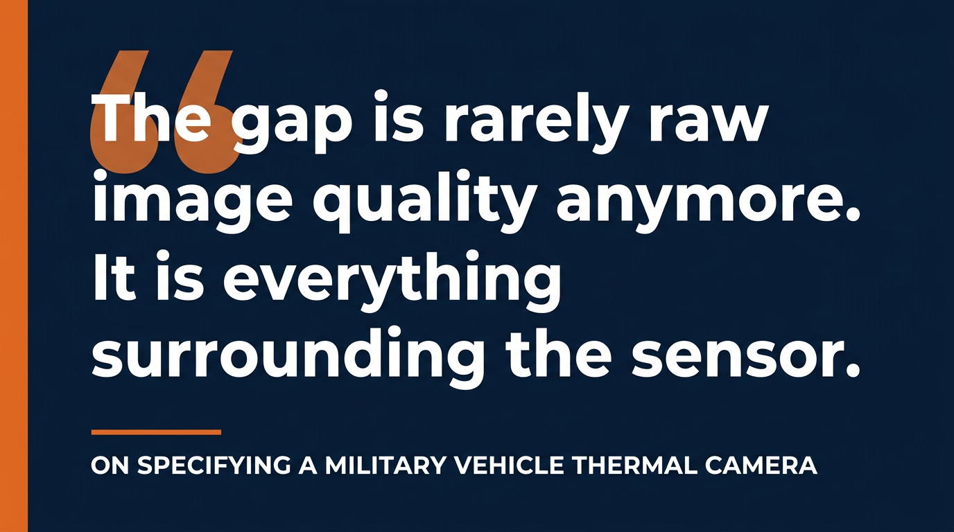 thermal imaging defense vehicles