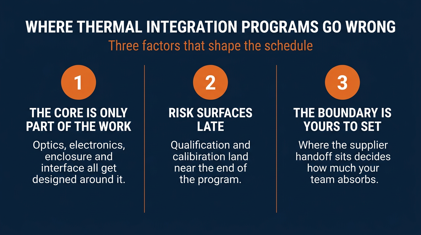 thermal imaging system integration
