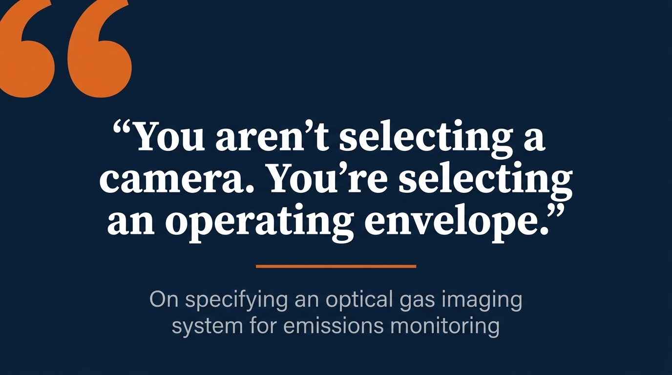 optical gas imaging camera