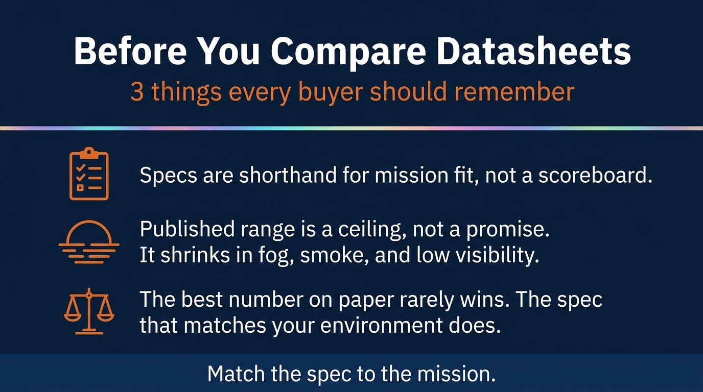 Before you compare datasheets